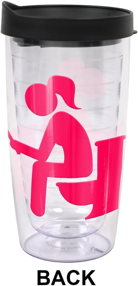 LOGOVISION 16oz Double-Walled Plastic Tumbler