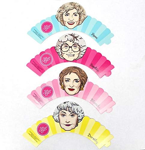 Prime Party Golden Girls Cupcake Wrappers Set of 12