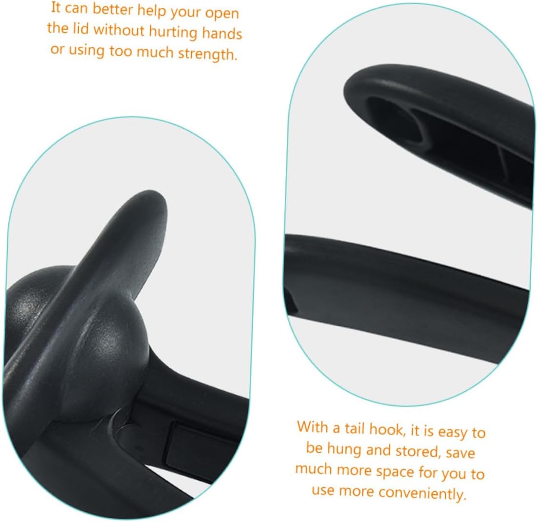 FUNOMOCYA Multi-Functional Can Opener Black ABS