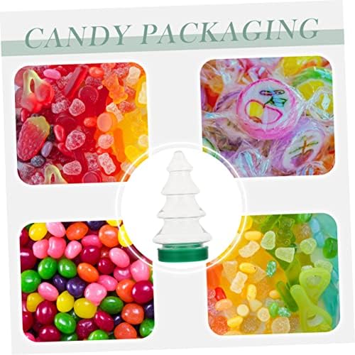 Jojofuny 6Pcs Christmas Candy Jar for Parties and Gifts