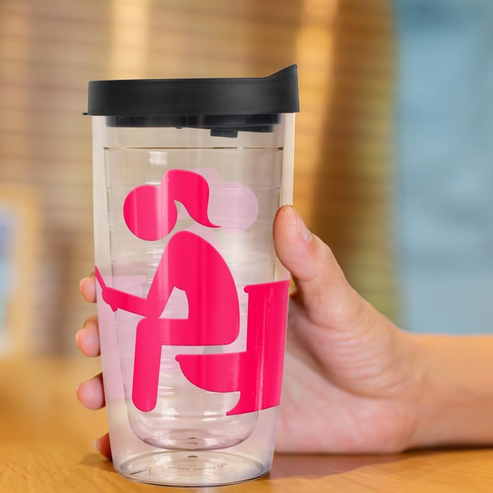 LOGOVISION 16oz Double-Walled Plastic Tumbler