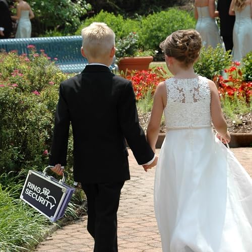 COSLANLEE 7PCS Ring Bearer Security Box Set