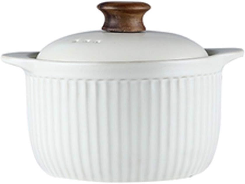 SISWIM 18L Gold Ceramic Stock Pot with Lid