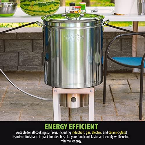 Chefs Secret 82 Quart Stockpot with Basket