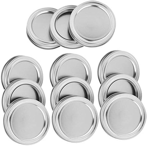AUNMAS 12PCS Glass Jar Lid 70mm Canning Lids