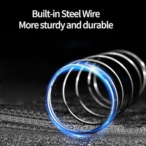 80 Inch Portable AC Exhaust Hose with Steel Wire