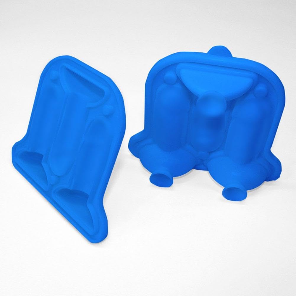 Funny Ice Cube Mold Tray with Lid Silicone