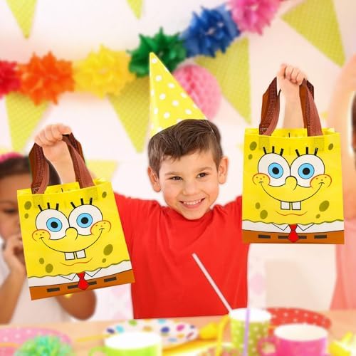 SpongeBob SquarePants Party Favor Bags Set 12 Pack