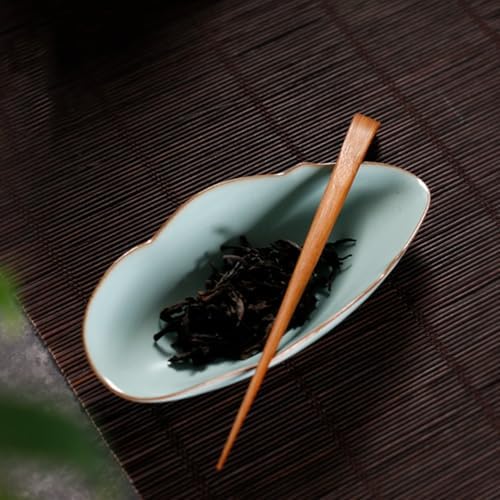 NUOBESTY Bamboo Tea Scoop Set for Gong Fu Ceremony