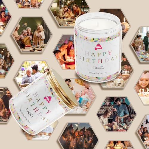 Lihome Happy Birthday Candle for All