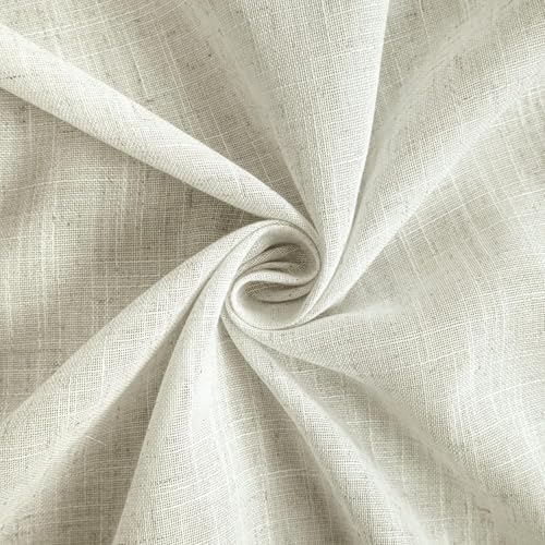KOUFALL Cream Door Curtain Panels 78 Inch Long