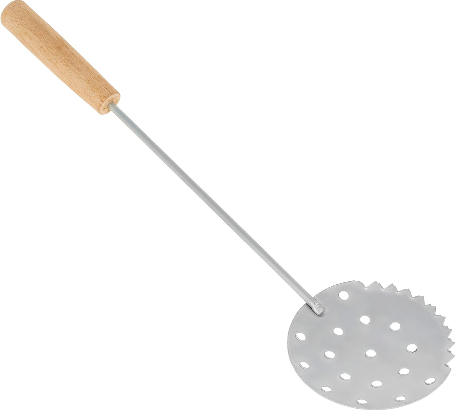 Ice Fishing Scoop - Metal Handle Skimmer for Ice Removal