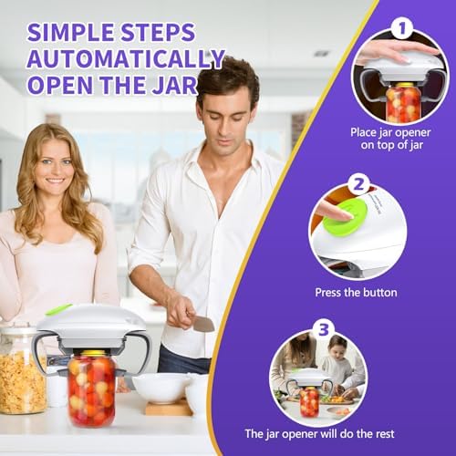 Famzelko Automatic Jar Opener for Elderly and Weak Hands