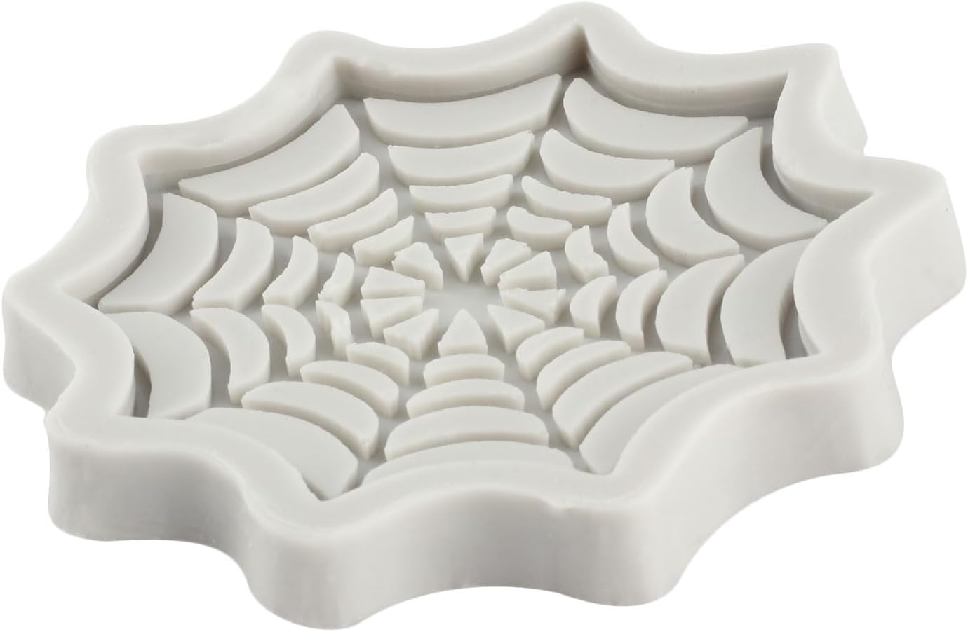 Spider Web Silicone Fondant Mold for Cake Decor