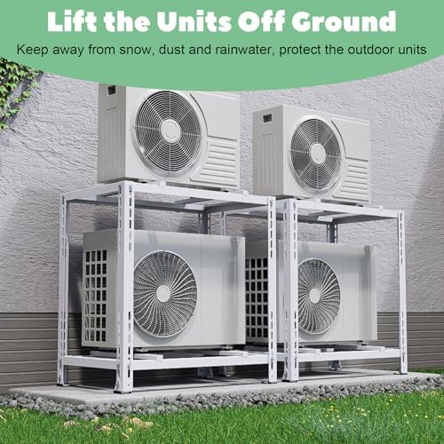 Memrita Double Levels Mini Split Ground Stand
