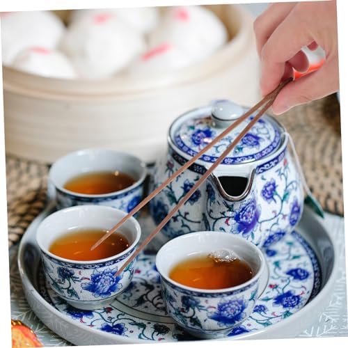 IMIKEYA Elegant Bamboo Tea Ceremony Clamp Multi-Purpose Cooking Tool