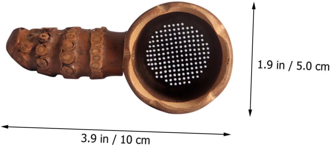 GRIRIW Tea Infuser Bamboo Mesh Filter Strainer