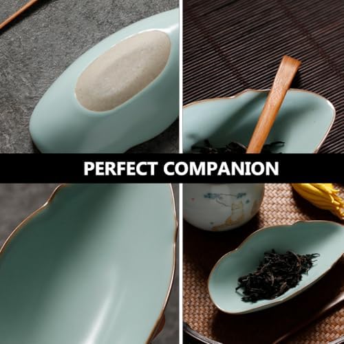 NUOBESTY Bamboo Tea Scoop Set for Gong Fu Ceremony