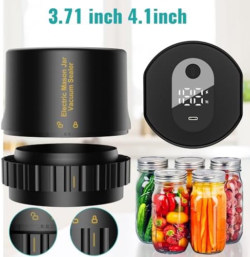 Kailfee M13 Electric Vacuum Sealer for Mason Jars