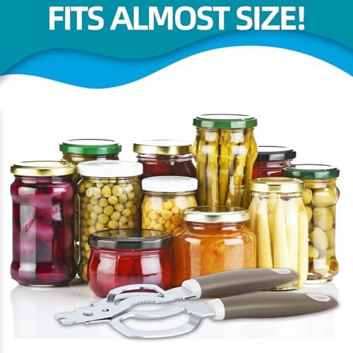 Stainless Steel Jar Opener for Seniors with Arthritis