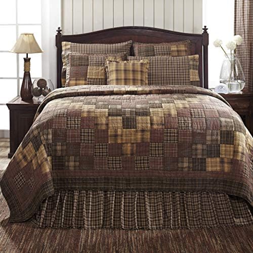 VHC Brands Prescott Patchwork King Quilt 110x97