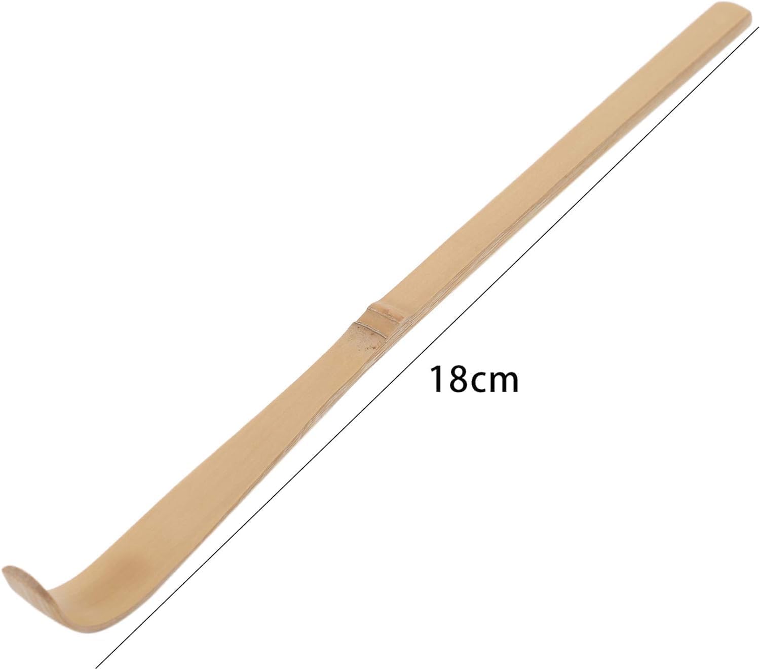 2Pcs Brown Japanese Bamboo Matcha Scoop Tea Ceremony and Coffee Accessories