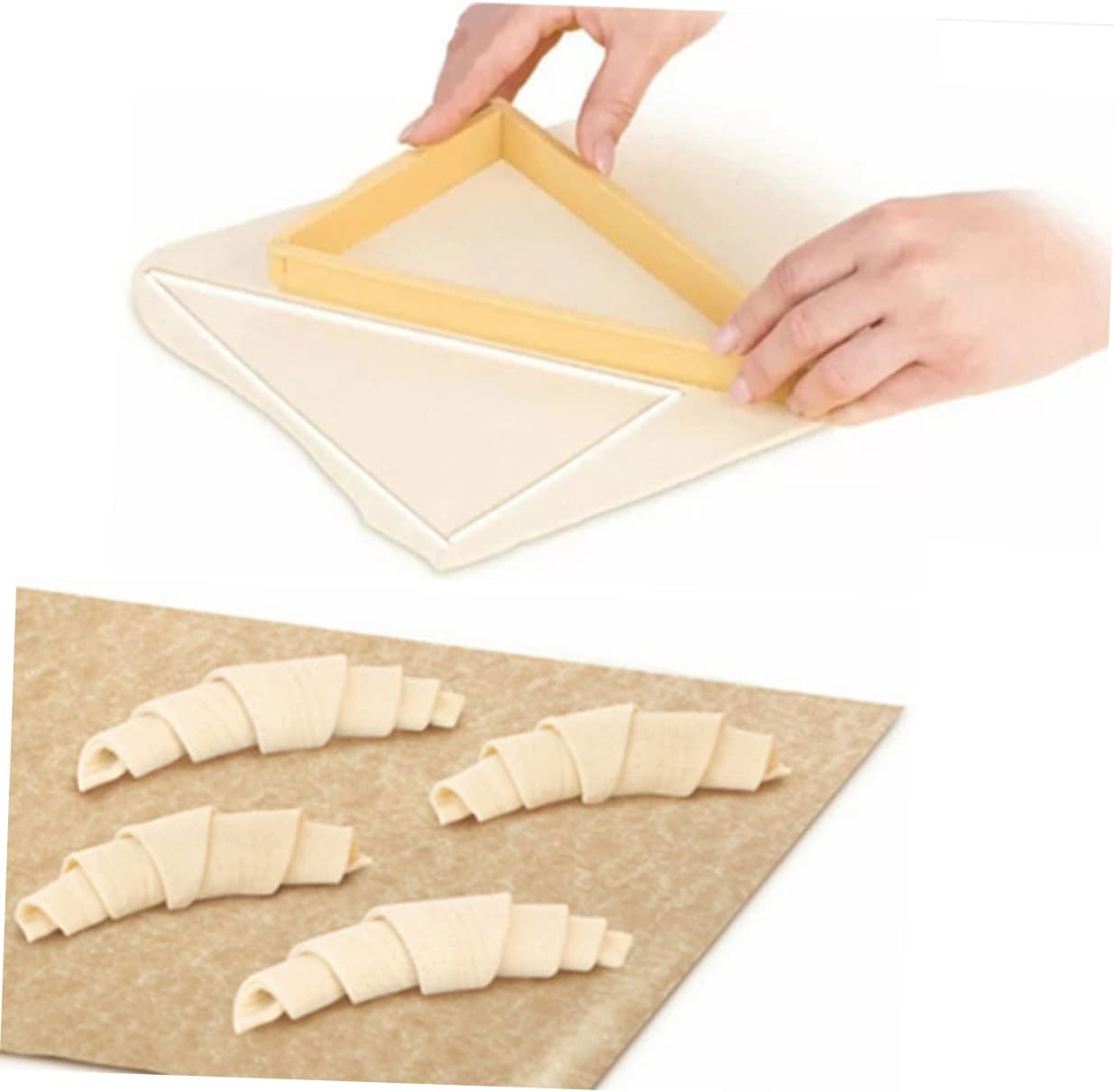 6 Pcs Baking Mold for Corn Bread and Croissant