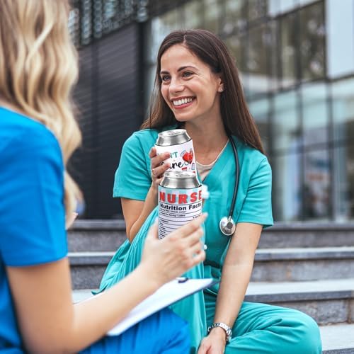 Nurses Week Funny Can Coolers 12 Pack Set