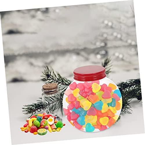 5pcs Christmas Shaped Candy Storage Jars with Seal Lids