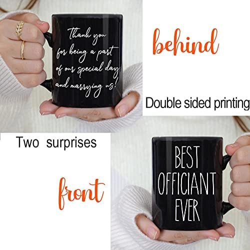 Best Officiant Ever Wedding Mug Funny Thank You Gift for Wedding Day