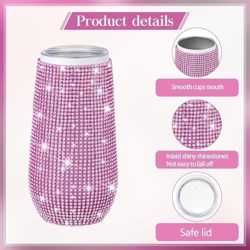 Tessco Bling Tumbler with Straw and Lid