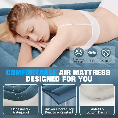 VOSSER Twin Air Mattress with Built in Pump
