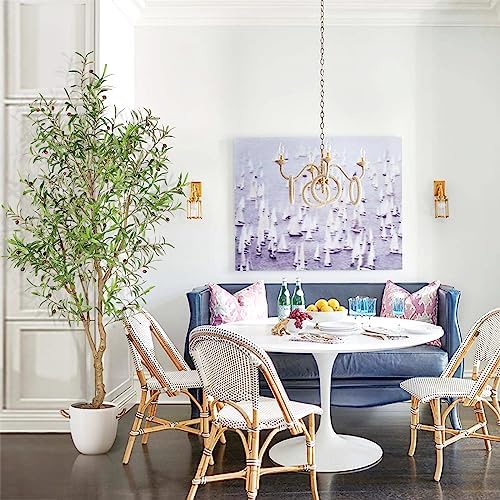 7ft Faux Olive Tree for Home Office Decor