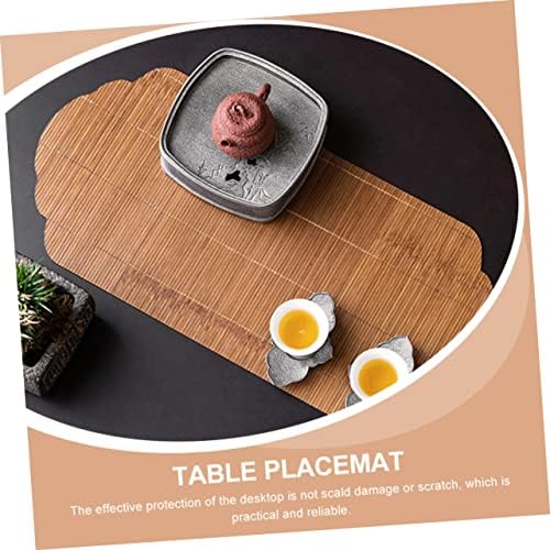 Cabilock Tea Mat Washable Table Runner for Home and Restaurant Use