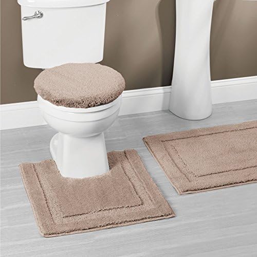 InterDesign Microfiber Toilet Lid Cover