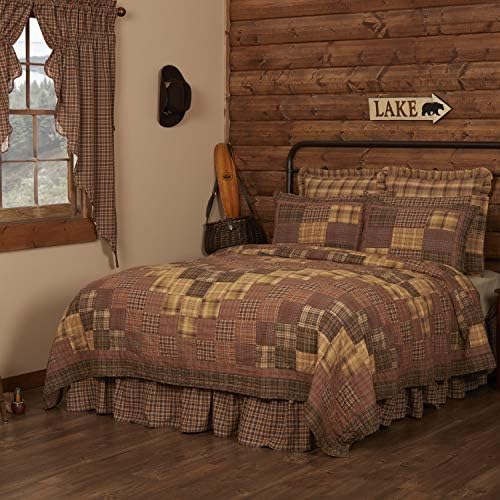 VHC Brands Prescott Patchwork King Quilt 110x97