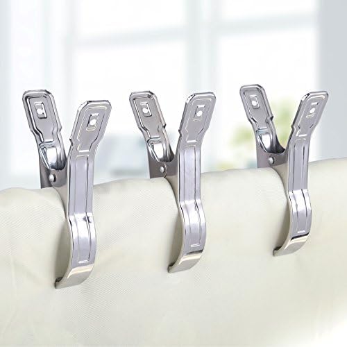 WEBI Pool Cover Clips for Beach Towels and Chairs