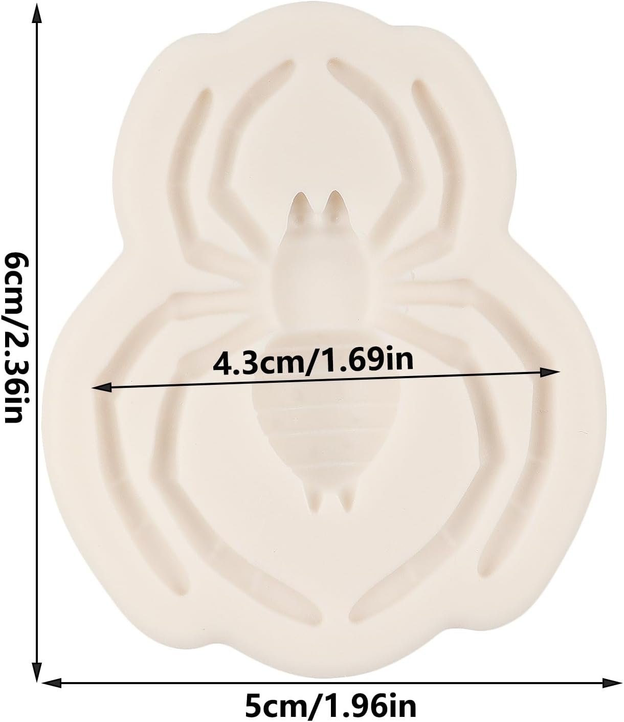 Spider Silicone Fondant Mold for Cake Decorating