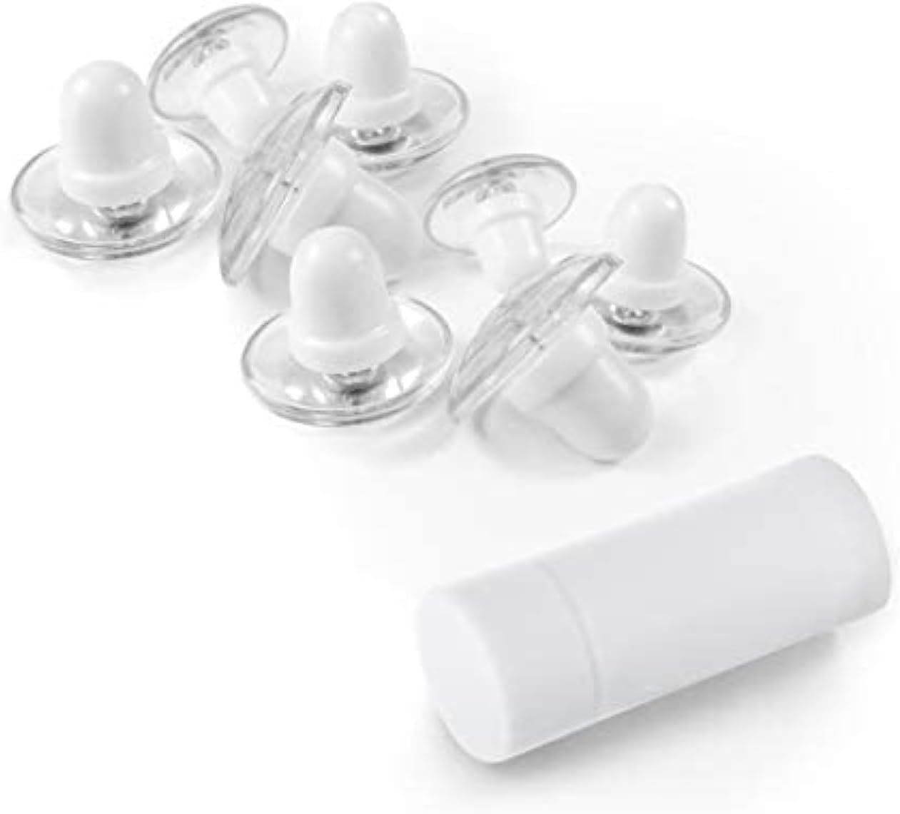 Clear Magnetic Duvet Clips with Key for Easy Removal