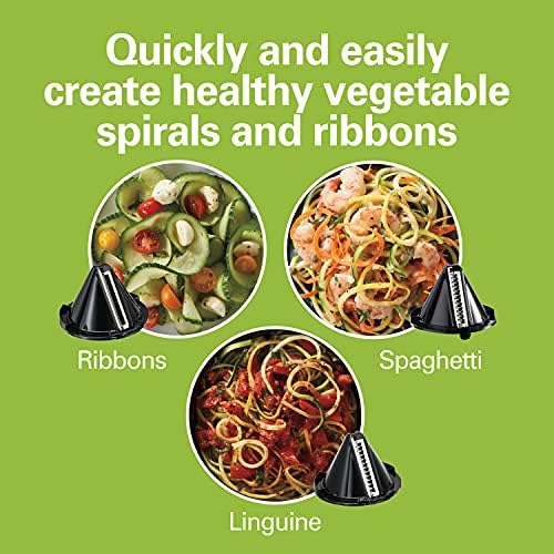 Hamilton Beach 3-in-1 Spiralizer Slicer and Can Opener