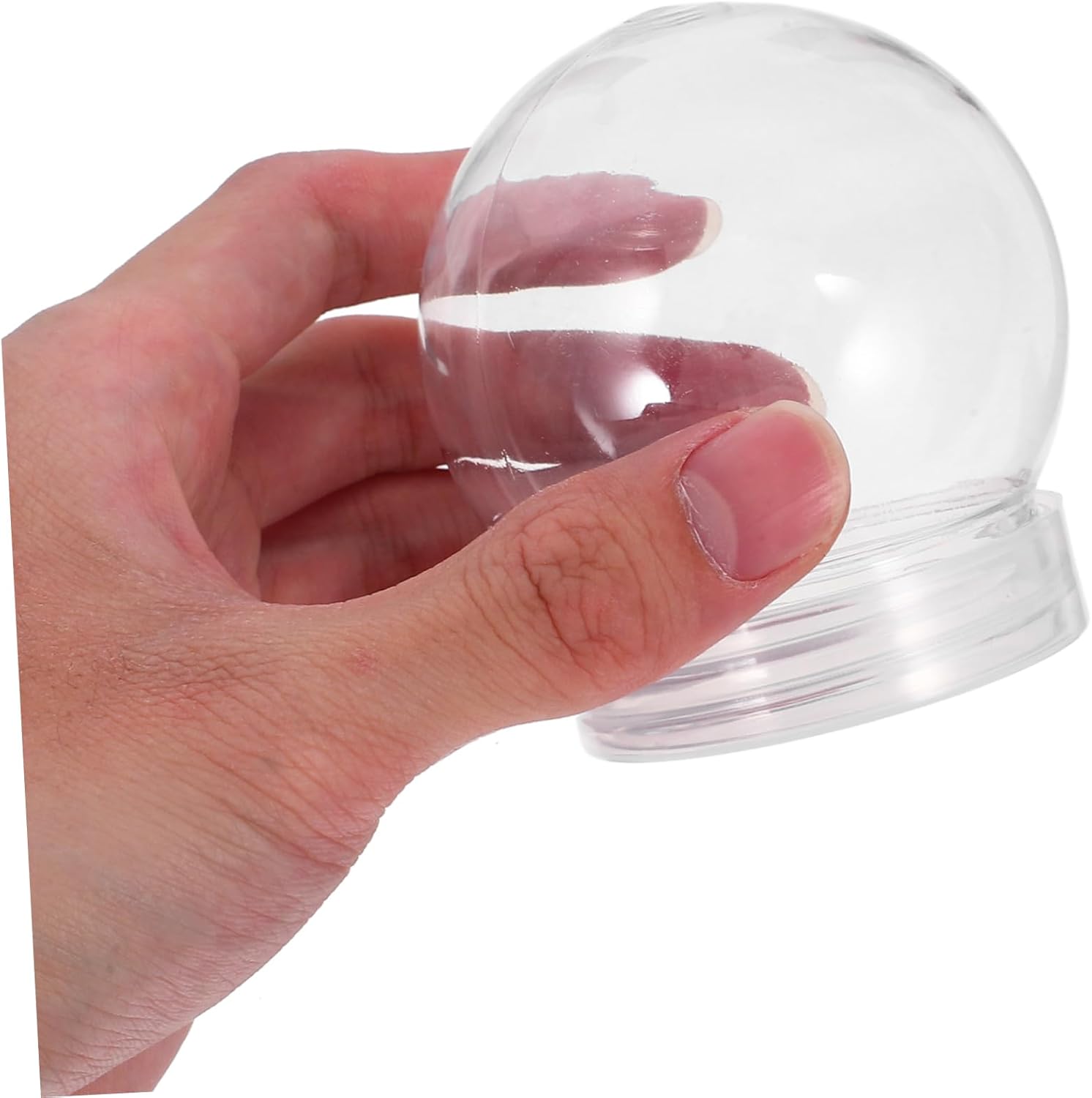 Magiclulu 10pcs Plastic Candy Jars with Lids for Party Favors