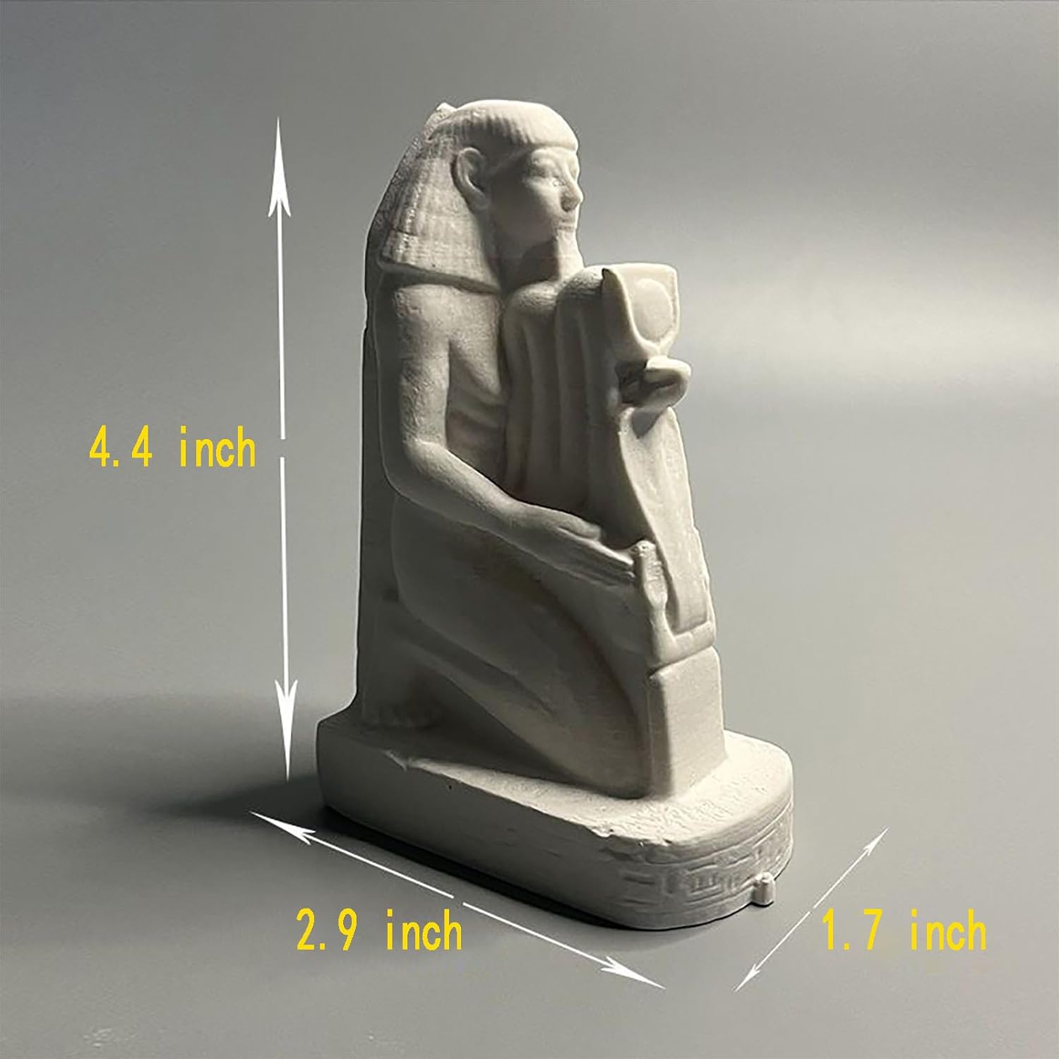 Egyptian Tutankhamun Statue Plaster Figurine