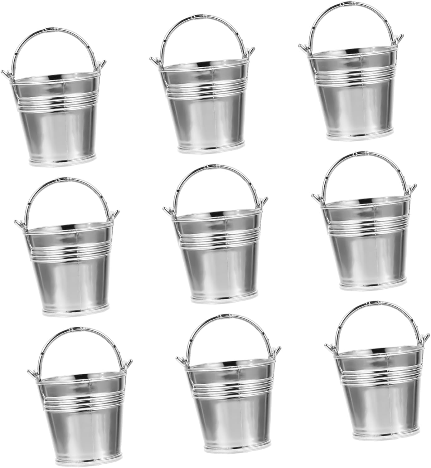 PRETYZOOM 10Pcs Mini Snack Bucket Set for Parties Home Events