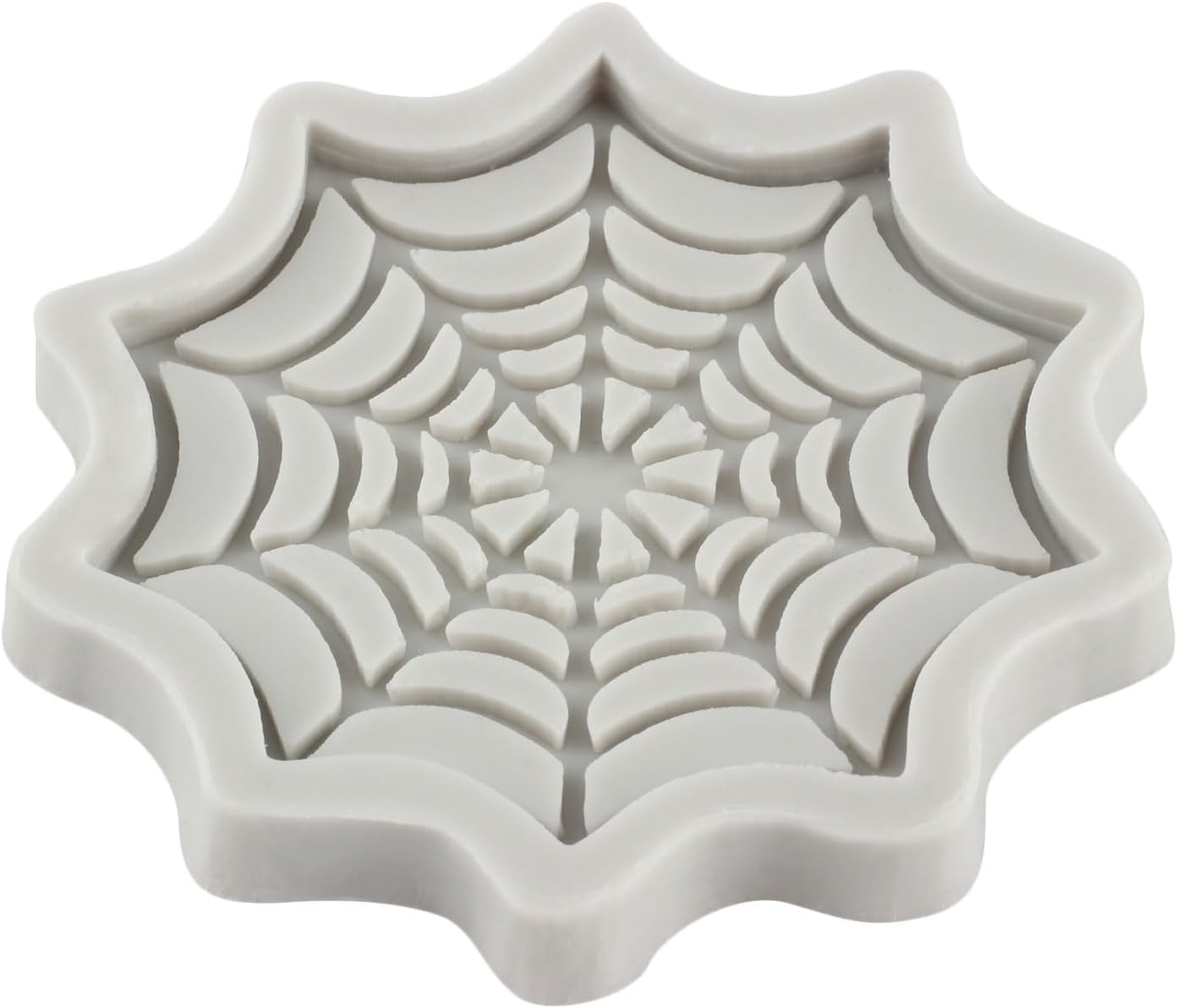 Spider Web Silicone Fondant Mold for Cake Decor