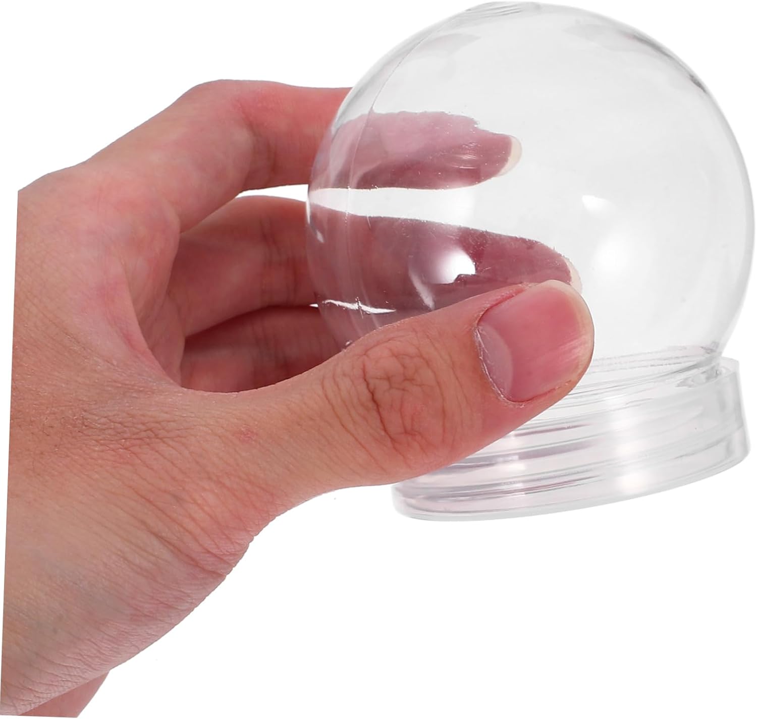 STOBAZA 10pcs Modern Light Bulb Shaped Candy Jars with Lids