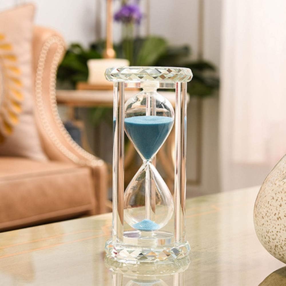 60 Minutes Hourglass Timer with Diamond Surface
