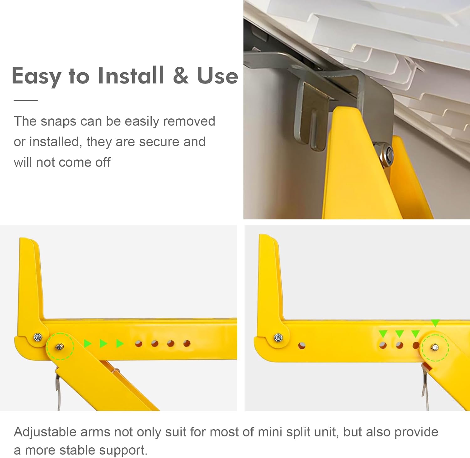 Kodilin Heavy-Duty Mini Split Wall Mount Bracket