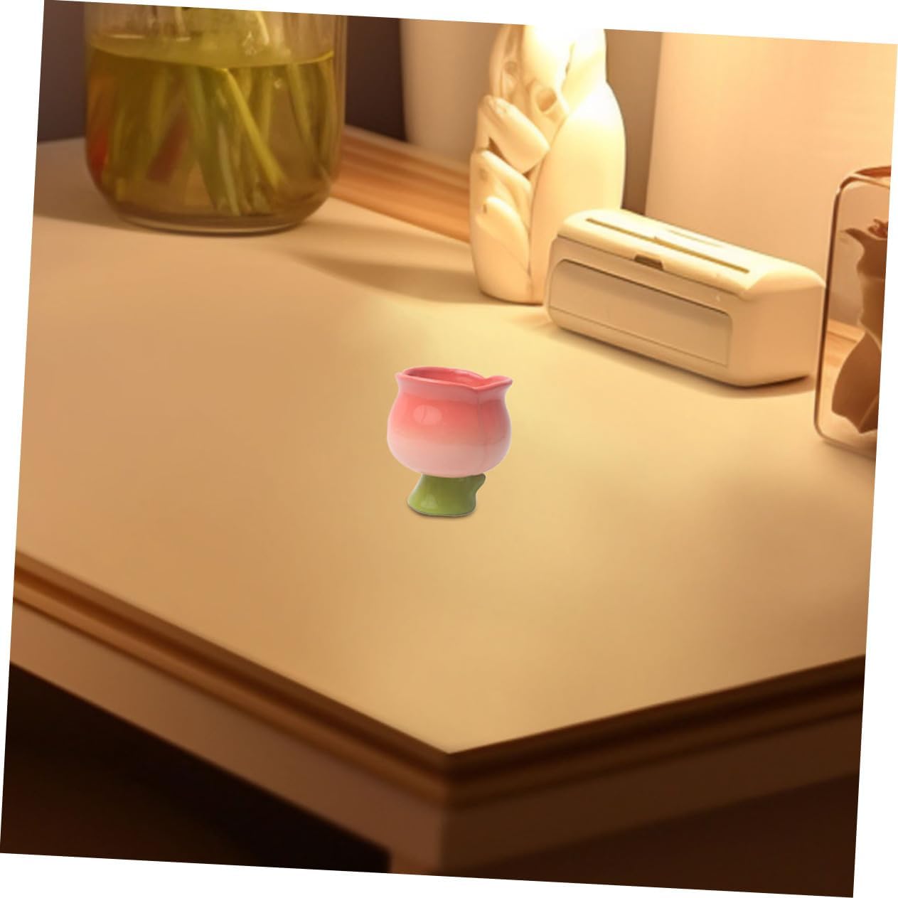 Ceramic Dessert Cup with Footed Design