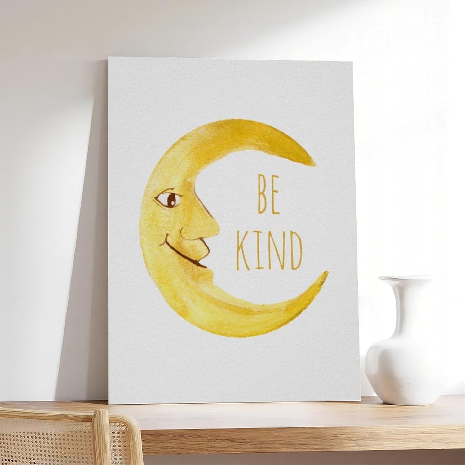 HEOVI Be Kind Canvas Art Poster 24x36in