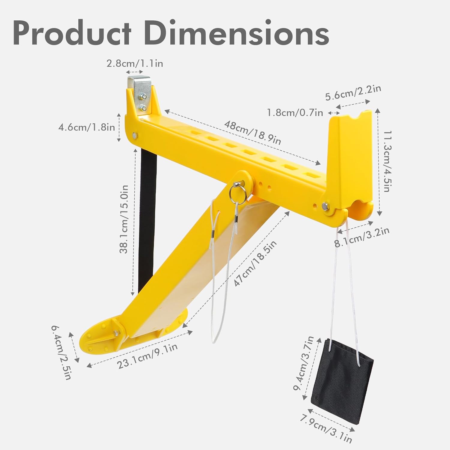 Kodilin Heavy-Duty Mini Split Wall Mount Bracket
